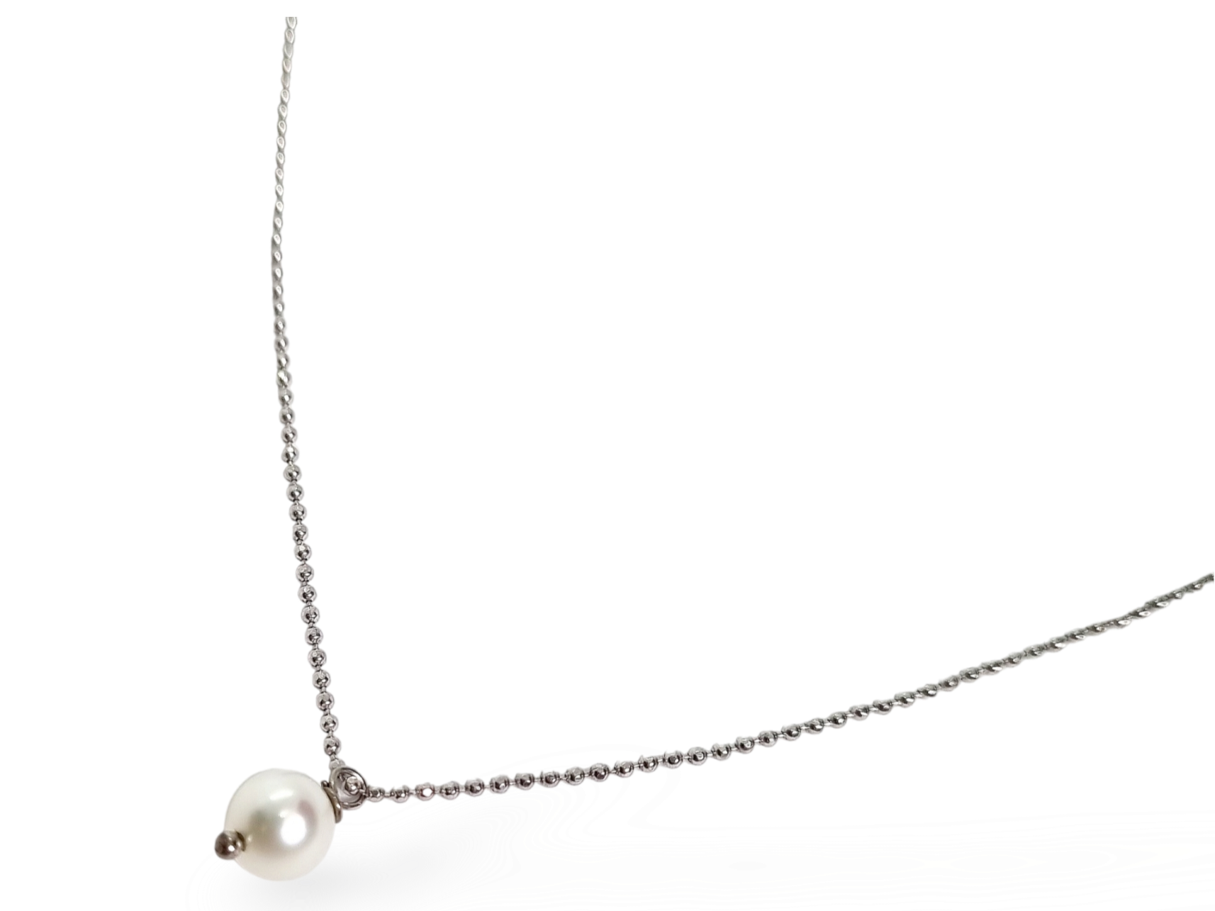 Collane e pendagli con diamanti catena in oro bianco | Acquisti Online su