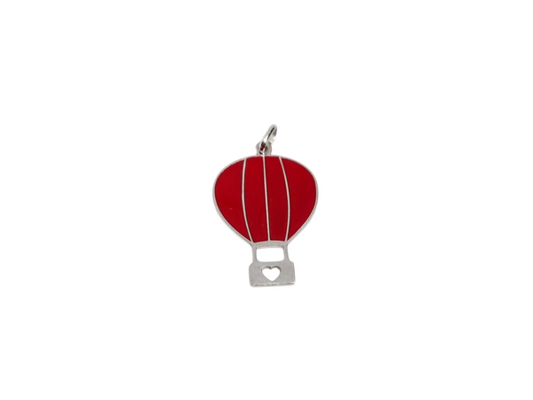 Ciondolo mongolfiera red