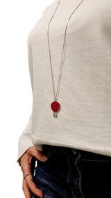 Collana mongolfiera natalina
