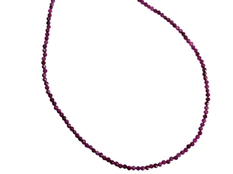 Collana rubino