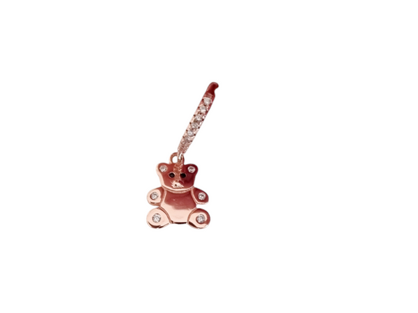 Mono orecchino teddy