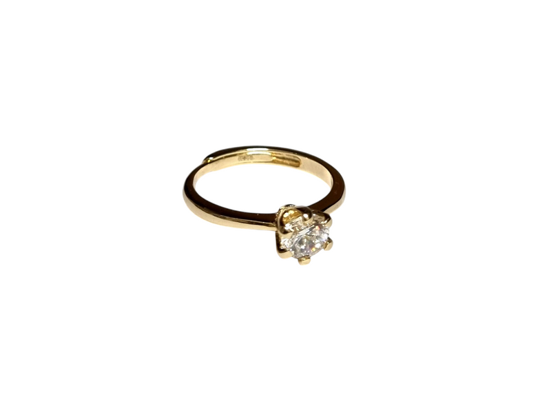 Anello mini solitario amati