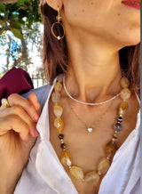 Collana labradorite