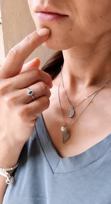 Collana medaglia sacra
