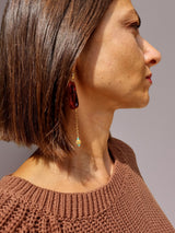 Orecchini ambra
