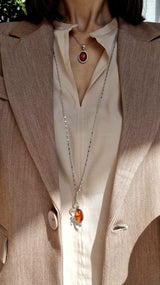 Collana ambra