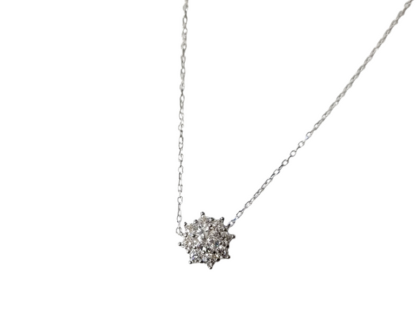 Collana punto luce fiore