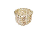 Maxi bracciale perle