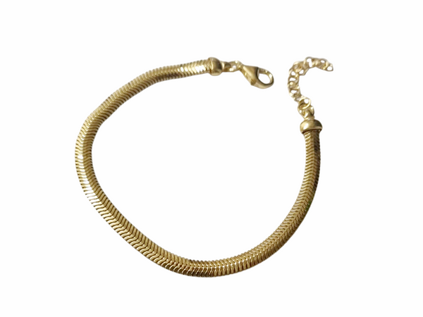 Bracciale snake dorato