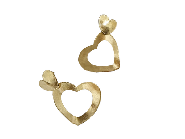 Orecchini cuore etrusco