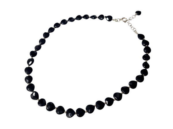 Collana cuore nero