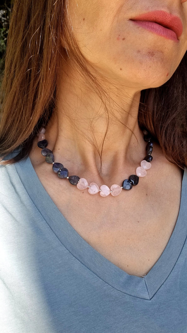 Collana cuori
