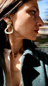 Orecchini cuore etrusco