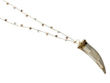 Collana corno e cuori