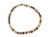 Collana perle bicolor