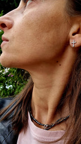 Orecchini croce