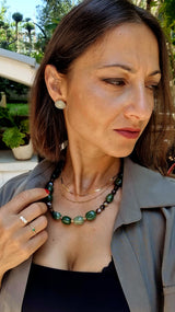 Orecchini giada