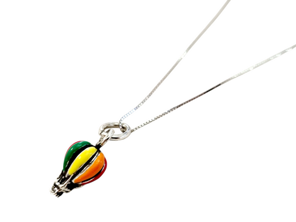 Collana Mini mongolfiera multicolor