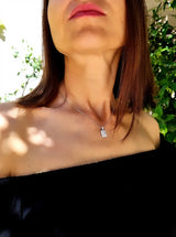 Collana moissanite