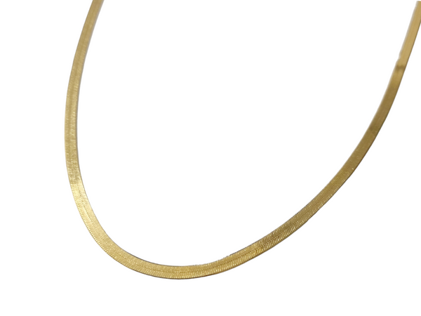 Collana snake dorata