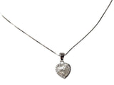 Collana cuore moissanite