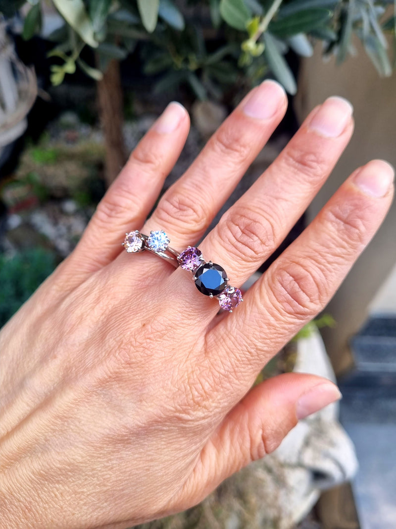 Anello maxi trilogy rock
