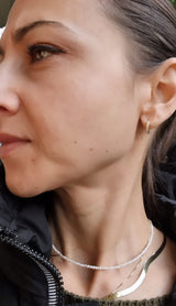Orecchini cerchio dorato